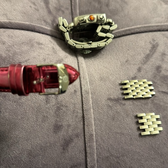 Michele Deco Diamond Mother of Pearl Chronograph Watch - Picture 8 of 8